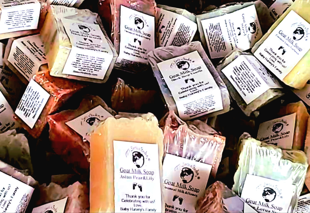 20 Party Favor Goat Milk Soap