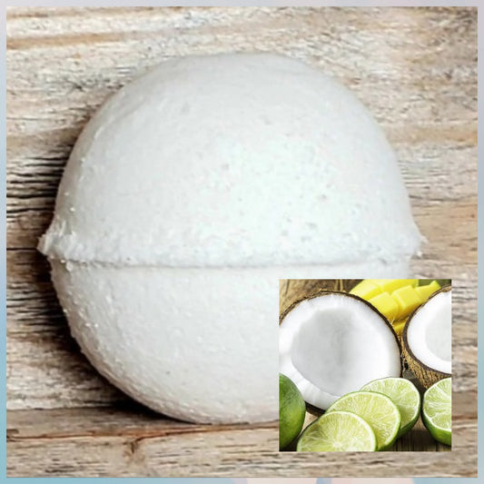 Coconut Lime Verbena Bath Bomb