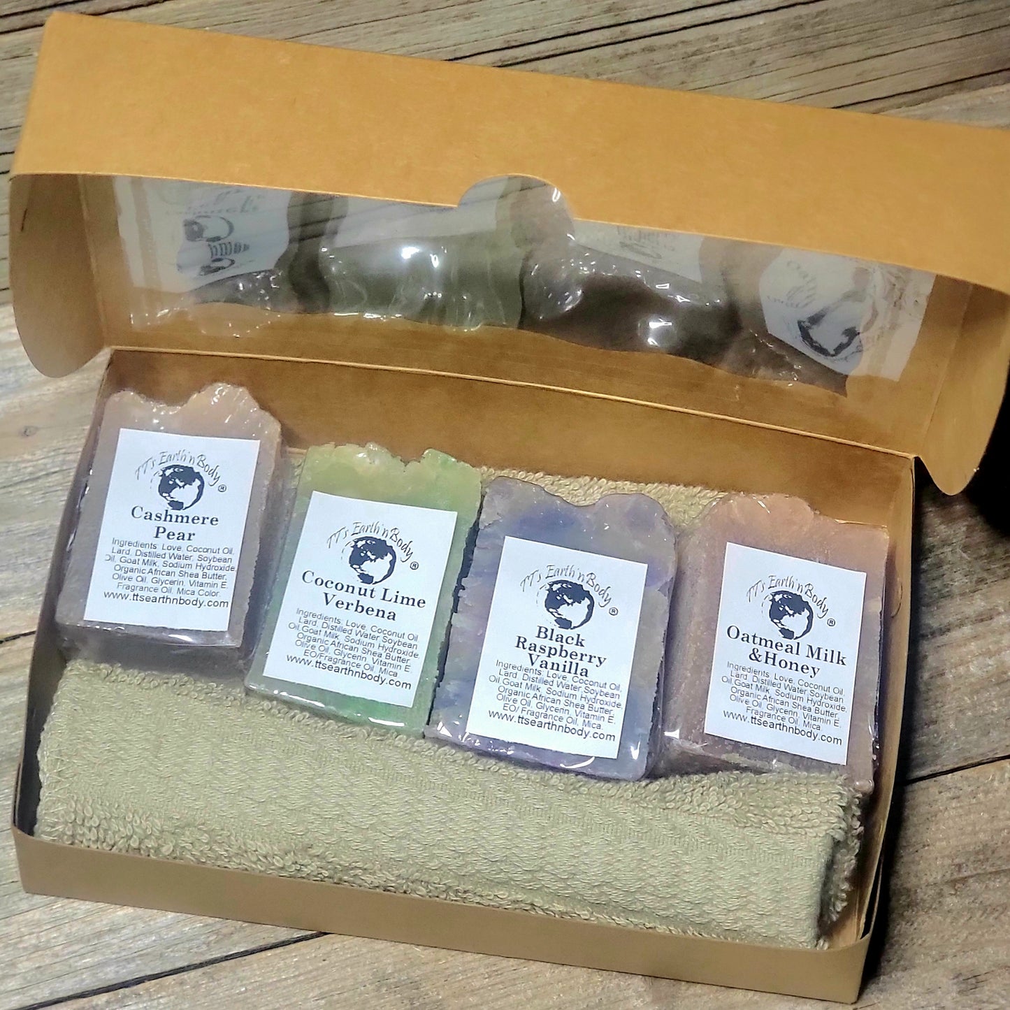 5pc Valentine's Day Soap Sampler Gift Box