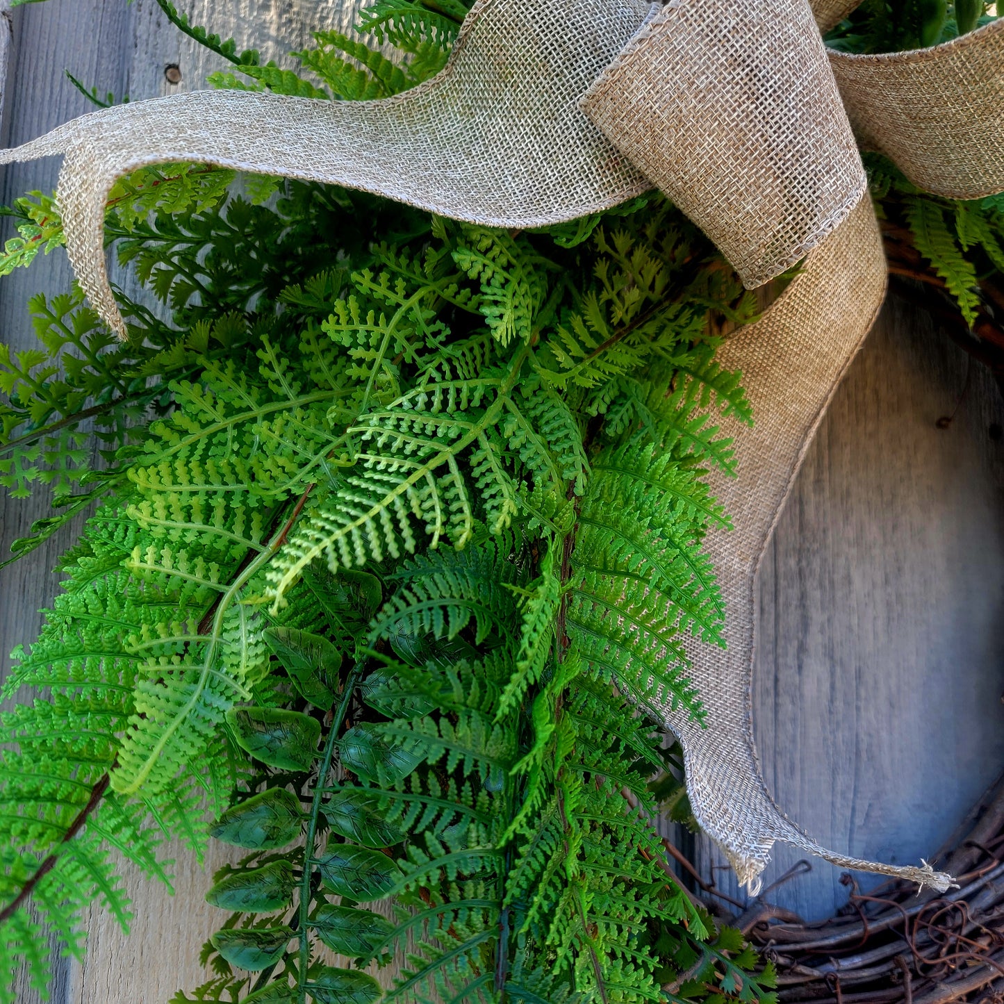 Everyday Fern Wreath