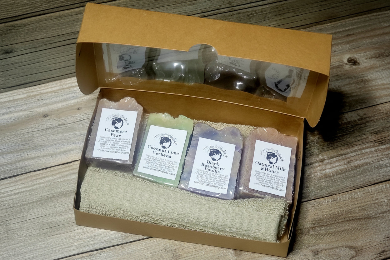 5pc Goat Milk Soap Sampler Gift Box