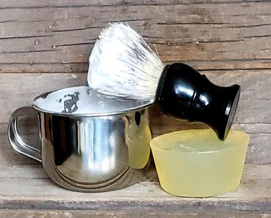 Men's 3pc Shave Set w/ Premium Beard Shampoo Bar