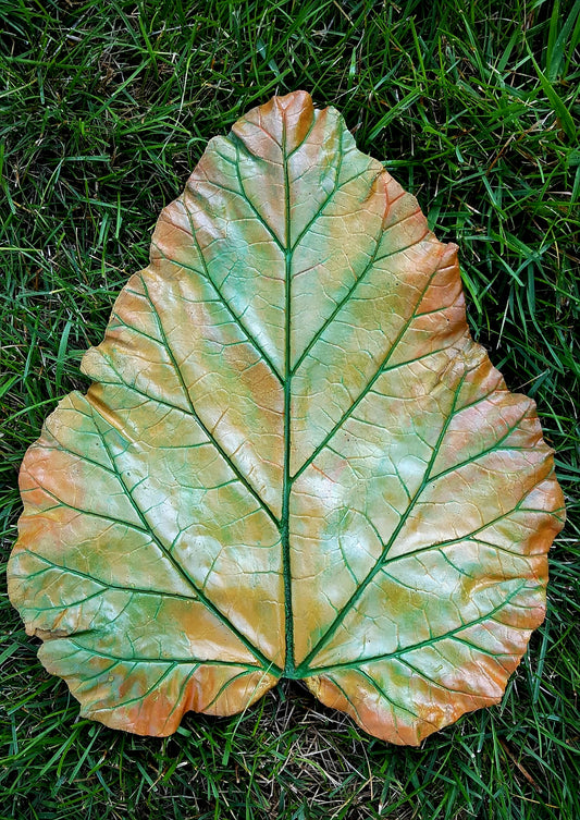 Concrete Rhubarb Leaf $25.00-$45