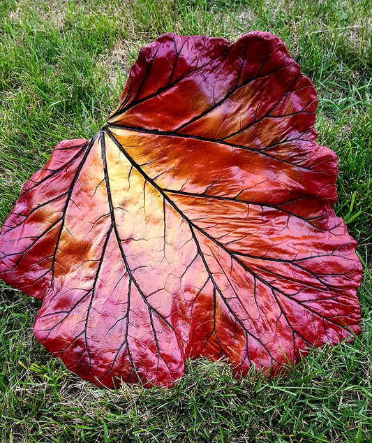 Concrete Rhubarb Leaf $25.00-$55