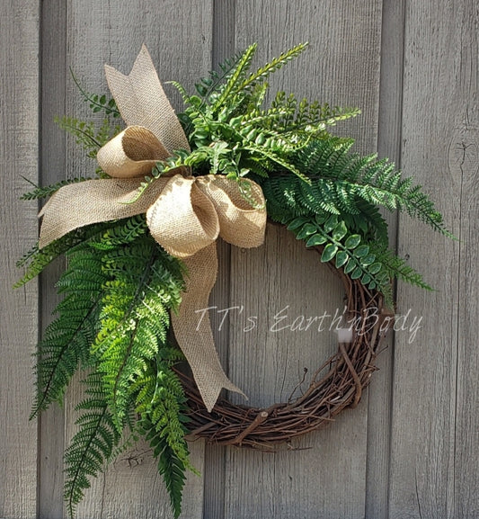 Everyday Fern Wreath